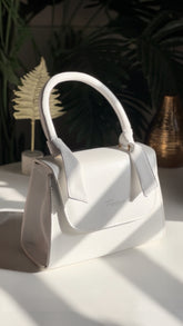 Fineur Handbag Mini Prism - White